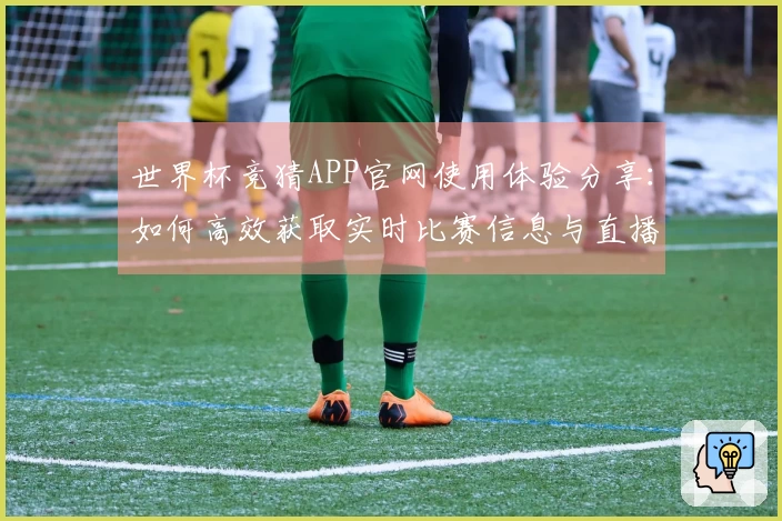 世界杯竞猜APP官网使用体验分享：如何高效获取实时比赛信息与直播服务